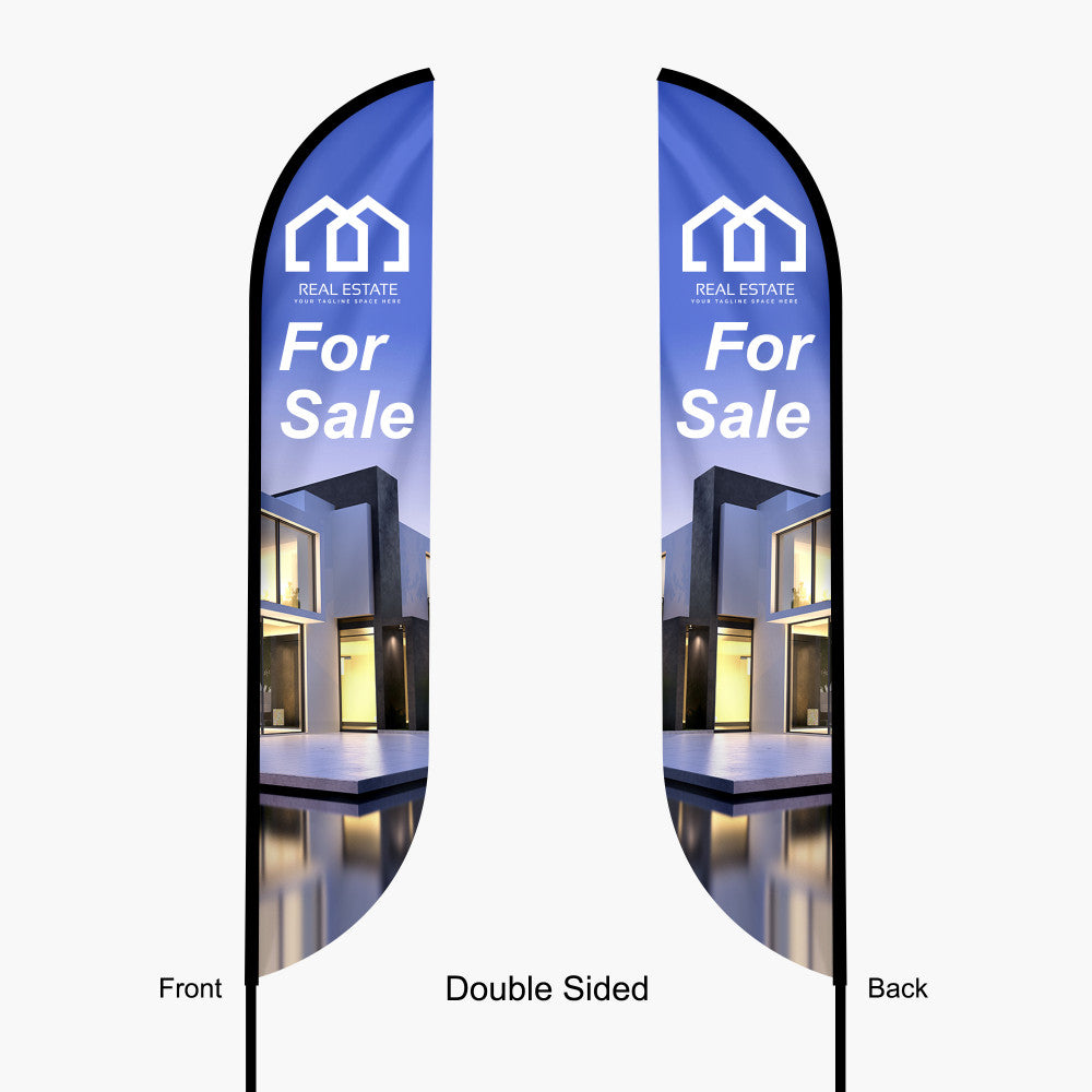 Feather Convex Flag